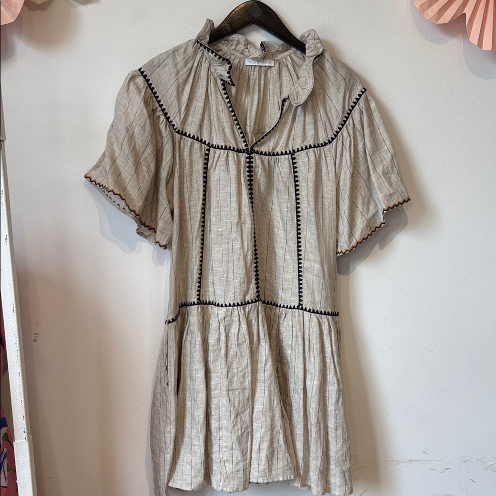 Karlie linen dress medium